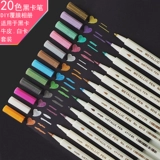 SET TOOL SEFLE -MADE ACCORESSEY MATER MATER BLACK CARM Альбом DIY Альбом ручной работы Special Note Number Color Metal Pen