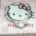S990 New Kitty màu tách vòng đeo tay em bé Vòng tay bạc nguyên chất Mới hàng trăm ngày Hello Kitty Lantern Bracelet - Vòng đeo tay Cuff Vòng đeo tay Cuff
