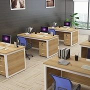 Bàn máy tính bàn bàn đơn giản máy tính để bàn hiện đại nhà nhỏ đơn giản bàn đơn nhân viên đào tạo kết hợp bàn - Bàn