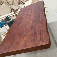 Старая плата Elm Custom Столичная древесная планка стола стола стола стола стола Таблица панель панели