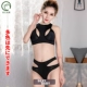 áo lót đúc Bộ đồ bodysuit khoét sâu gợi cảm ba điểm bikini bó sát ảnh áo tắm đồ lót cạp thấp thông minh phù hợp với phụ nữ đồ tắm biển