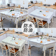 Bắc âu khăn trải bàn chống thấm nước chống bỏng dầu-miễn phí dùng một lần ins gió nhựa vải bảng vải cotton linen nhỏ tươi bàn cà phê mat