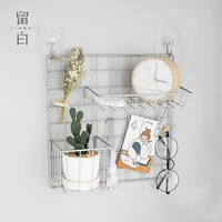 Ins nordic железнодорожная сетка набор студентов Студенческий рабочий стол подвесной стены на стене без точки фото заправки общежитие общежития