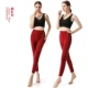 Quần lửng cashmere 2019 spandex nữ một lớp mid-up crop top một mảnh mỏng quần len ấm quần legging 33292 - Quần nóng lên