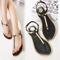 2018 Mới mùa hè giày nữ đế bằng sandal chiến binh