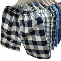 Của nam giới Pajama Quần Cotton Quần Short Quần Nhà Bãi Biển Quần Kích Thước Lớn Loose Bông Nam Năm Điểm Quần Lớn Mùa Hè Mỏng quần ống rộng nam