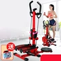 Xe đạp Dumbbell Bàn đạp Bàn đạp Xe đạp Bước gấp Máy kéo dài chân Máy gia đình lớn Arm - Stepper / thiết bị tập thể dục vừa và nhỏ tạ ấm