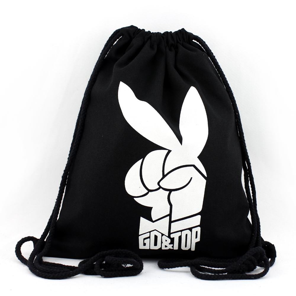 Quanzhilong GD & Topnew pattern Korean version tide Drawstring Bundle mouth package backpack  Storage bag knapsack Pocket Sports bag male Female bag Leisure