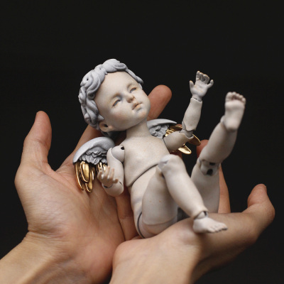 taobao agent Yuyu sauce BJD resin doll Angel 6 -point cute little angel, Cupidplanet