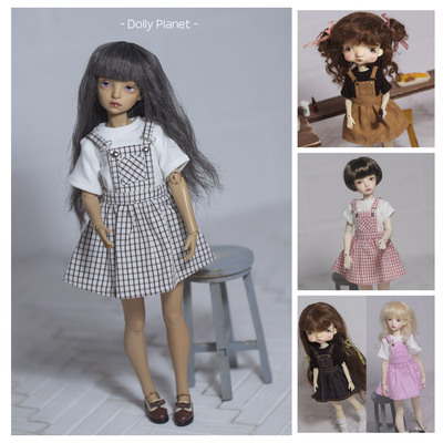 taobao agent [Dollyplanet] Blythe small cloth/OB24/AZONE/Lijiawa clothes strap short skirt multi -color