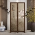 Tùy chỉnh 
            màn hình tối giản hiện đại phòng khách vách ngăn tường lối vào cửa hiên nhà gấp di động mới kiểu Trung Quốc chặn gỗ rắn sáng sang trọng Màn hình / Cửa sổ