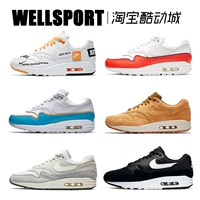 Giày chạy bộ NIKE AIR MAX 1 Nam và nữ White Orange Air đệm chạy 875844-006 AT5248 AH8145 - Giày chạy bộ giày thể thao sneaker