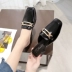 Giày nữ 2018 giày nữ mới dép nữ mùa hè mang phiên bản Hàn Quốc hoang dã trong dày với đôi giày lười nửa chữ dép nữ thời trang cao cấp Dép