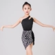 Leya Chi Váy khiêu vũ Latin của trẻ em phụ nữ mùa hè mới quần áo tập cô gái Quần áo biểu diễn Latin cô gái quần áo khiêu vũ bộ hiphop bé trai