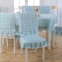 Ưu đãi đặc biệt tại nhà ghế ăn đệm đặt vải bàn vải bọc ghế đệm ghế đặt phòng ăn ghế bọc ghế pad bàn cà phê vải khăn trải bàn kính