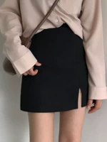 Летняя ретро приталенная свежая цветная юбка для школьников, сезон 2021, в корейском стиле, по фигуре