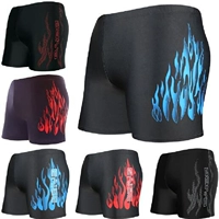 Bán trực tiếp quần bơi nam quần boxer áo tắm kích thước lớn chuyên nghiệp tắm ngọn lửa - Nam bơi đầm quần bơi nam adidas