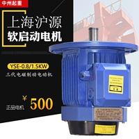 Крэновый привод мягкий старт Электромагнитный тормозный мотор Шанхай Шанхай Источник YSE0,8KW3 генеральный двигатель