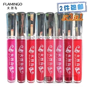 2 flamingo LED lip gloss 8 ml giữ ẩm pearlescent nude nhiều màu son bóng son môi son dưỡng môi