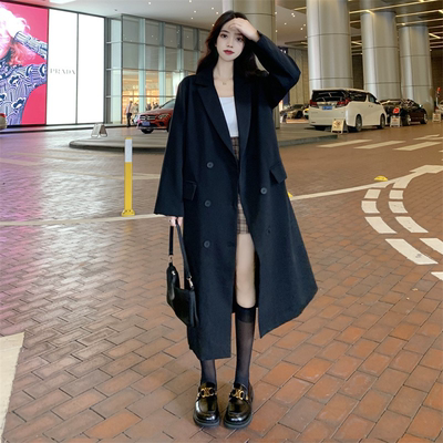 taobao agent Retro autumn trench coat, sexy jacket, plus size, 2023 collection