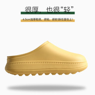 Dép đi trong nhà bếp chống trơn trượt và chống dầu dành cho nam và nữ mặc ngoài y tế dép xỏ ngón chống thấm nước phong cách mới dép cao su 2 quai ngang