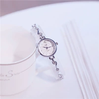 Đồng hồ đeo tay nữ sinh viên Hàn Quốc phiên bản đơn giản, xu hướng vòng tay ulzzang nhỏ - Vòng đeo tay Clasp vòng gỗ huyết long
