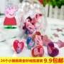 Pig Peggy Gold Sand Ring Frozen Children Phim hoạt hình Ngày của cô gái Quà tặng sinh nhật Long lanh Dây tóc nhẫn kim cương nam pnj