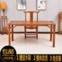 Phong cách Trung Quốc sơn gỗ rắn đồ nội thất cổ Guoxue Hội trường và bàn thư pháp bàn ghế trường bàn giảng viên hội họa tư nhân và bàn thư pháp bàn ghế - Nội thất giảng dạy tại trường bút viết bảng trắng