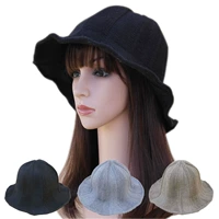 Осенняя демисезонная удерживающая тепло модная солнцезащитная шляпа, шерстяная трендовая шапка, в корейском стиле
