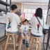 Ivan quần áo trẻ em mùa hè gia đình mới gia đình vui vẻ kỳ nghỉ bãi biển gia đình ba gia đình ngắn tay T-Shirt triều Trang phục dành cho cha mẹ và con