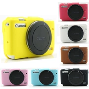 Canon EOS M6 M100 túi máy ảnh M3 M6 M5 M10 bộ silicone vi máy ảnh túi bảo vệ tay - Phụ kiện máy ảnh kỹ thuật số