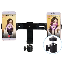 Kép điện thoại di động sống bracket neo đặc biệt tripod 2 vị trí đa camera tripod PTZ phụ kiện điện thoại di động clip op lung m51