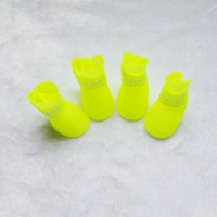 Дождевые туфли-желтые