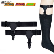 Vớ nam chống trượt garter kinh doanh nylon garter clip chân vòng clip dị ứng Palăng khóa đơn clip garter vành đai