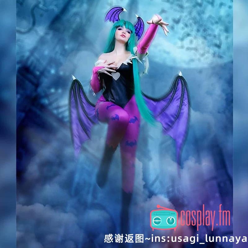 Morrigan Aensland Darkstalker Darkstalkers Bird Molica Ansteter COS