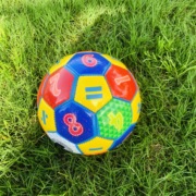 Trẻ em số 2 Câu đố bóng đá nhỏ Số mẫu mẫu giáo đầy màu sắc học tập cho trẻ em Đồ chơi đá bóng 2 người