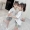 Bộ đồ bé gái mùa hè 2019 phiên bản mới của Hàn Quốc dành cho trẻ em quần áo thể thao ngắn tay hai mảnh mùa hè hipster - Phù hợp với trẻ em