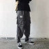 2020 quần nam mùa thu thủy triều mới over-hip hip-hop thương hiệu thủy triều Nhật Bản ba chiều túi quần giản dị - Crop Jeans Crop Jeans