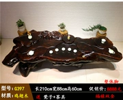 Gà cánh gỗ chạm khắc bàn trà Jinsi Nanmu cây rễ trà bàn tự nhiên toàn bộ chạm khắc Kung Fu rễ cây gỗ rắn bàn trà g394 - Các món ăn khao khát gốc