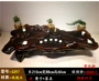 Gà cánh gỗ chạm khắc bàn trà Jinsi Nanmu cây rễ trà bàn tự nhiên toàn bộ chạm khắc Kung Fu rễ cây gỗ rắn bàn trà g394 - Các món ăn khao khát gốc bàn ghế từ gốc cây
