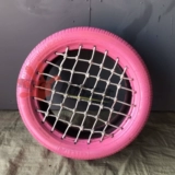 Цветоокрашенные украшения шин Творческие ремесла Творческая трансформация сетка стул баллада декорирование детского сада