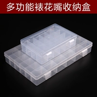 Прозрачные пластиковые съемные ножницы, коробка для хранения, набор инструментов, ящик для хранения, 36 ячеек