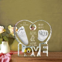 Love Crystal Cycling Foot Printing