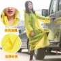 Áo mưa thứ hai trong suốt poncho phù hợp với nam và nữ người lớn phổ quát ngoài trời áo mưa dùng một lần du lịch leo núi ánh sáng một quần áo mưa cao cấp