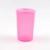 Tupperware mini QQ water cup chống rò rỉ mẫu giáo trẻ em đi kèm với cốc chà nhám dễ dàng mang theo - Tách bình nước thủy tinh 500ml Tách