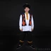Nắng tùy chỉnh quần áo Tajik Tân Cương sân khấu biểu diễn khiêu vũ hàng ngày trang phục quần áo nam - Trang phục dân tộc Trang phục dân tộc