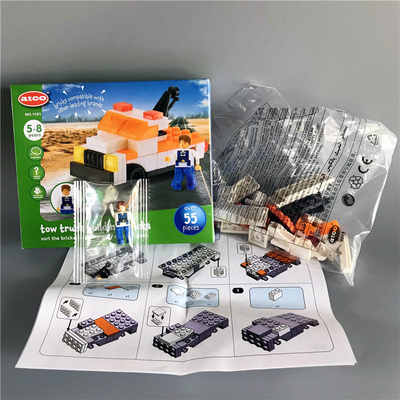 taobao agent Small constructor, building blocks, doll, toy for boys, 55 pieces