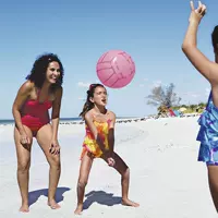 Надувной волейбольный пляжный воздушный шар для взрослых, мяч для водного поло для игр в воде, игрушка, увеличенная толщина