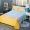 Khăn trải giường một mảnh sinh viên ký túc xá đơn đôi để tăng quá trình xử lý tờ ba mảnh chăn sọc 1.8m.0m mỏng - Khăn trải giường
