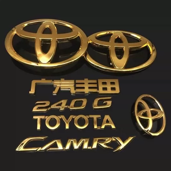 tem xe oto 4 chỗ Áp dụng cho logo xe 06-11 Toyota Camry Ruijin Camry 240g LIGE LABE tem xe oto dán nội thất ô tô 